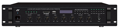 6 Zone Mixer Amplifier with MP3/FM Tuner