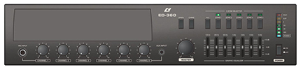 5 Zone Digital Mixer Amplifier with Remote Paging