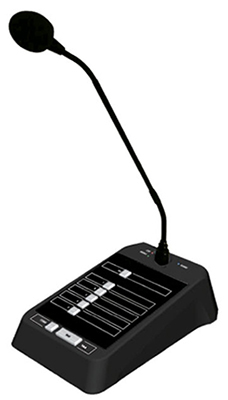 5 Zone Remote Paging Microphone (for ED-120/ED-240/ED-360/ED-480L/ED-600L)